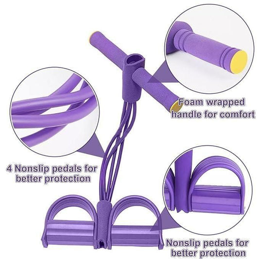 Yoga Pedal Puller Resistance Band Fitness Equipment by DrithiShop