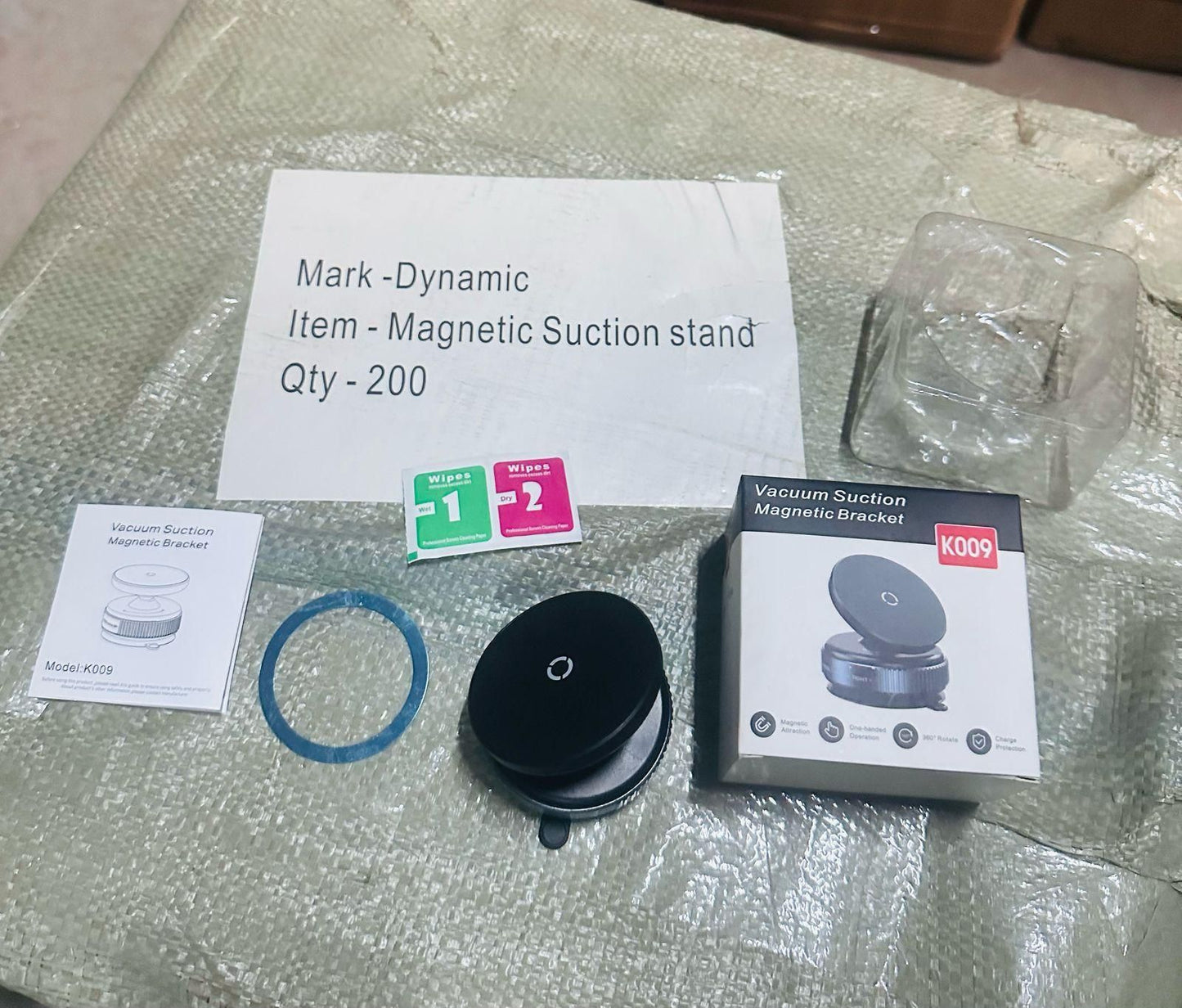 Magnetic Suction Phone Holder by DrithiShop