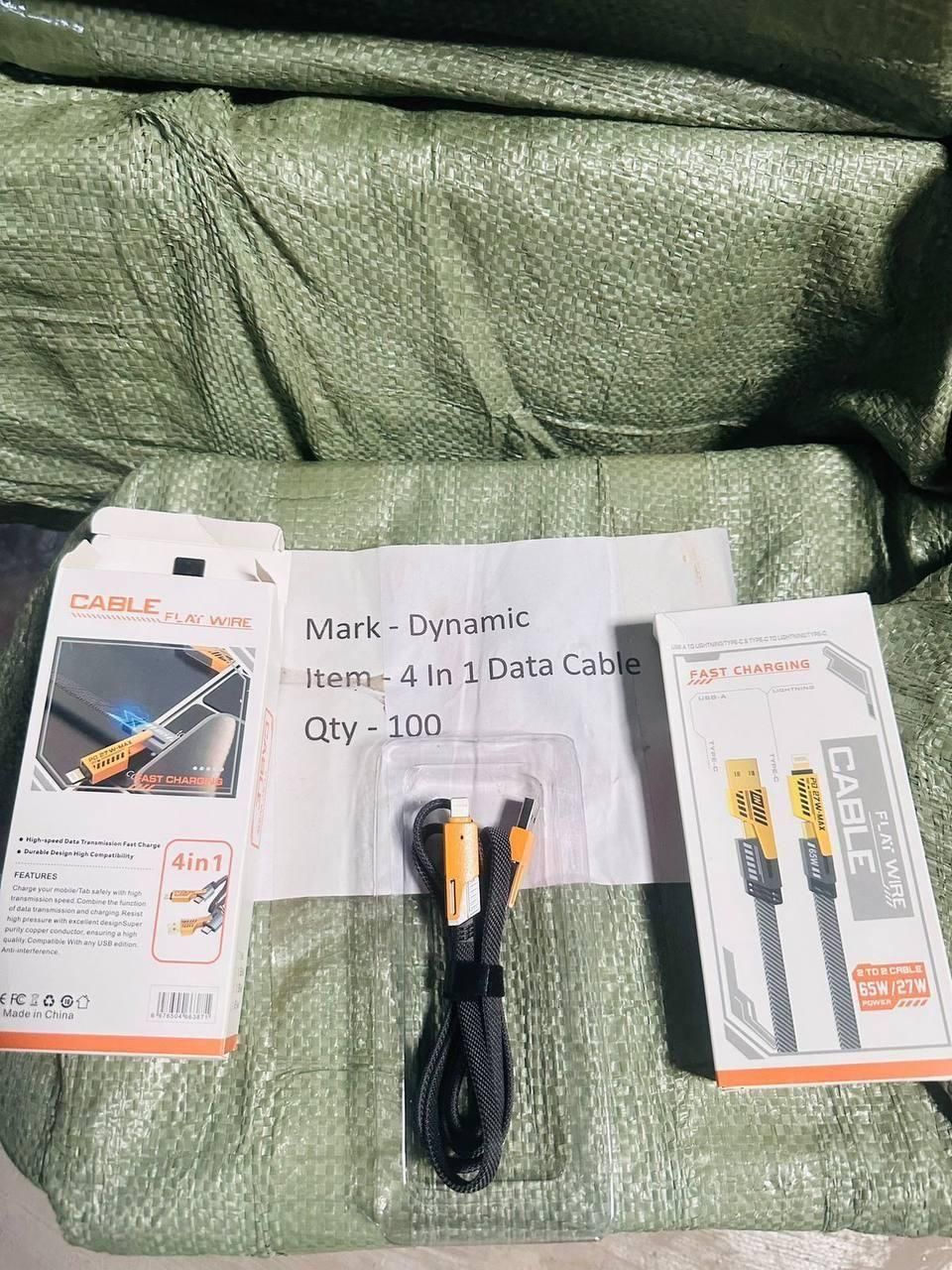 USB C Cable Lightning Cable 4 in 1 by Dropdash