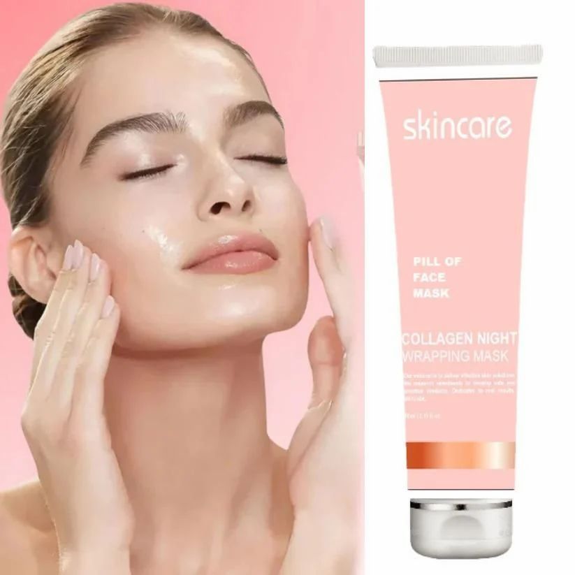 Korean Collagen Night Wrapping Peel Off Mask (Pack of 1) by 1361