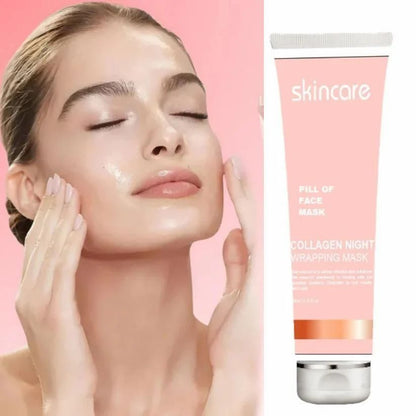 Korean Collagen Night Wrapping Peel Off Mask (Pack of 1) by 1361
