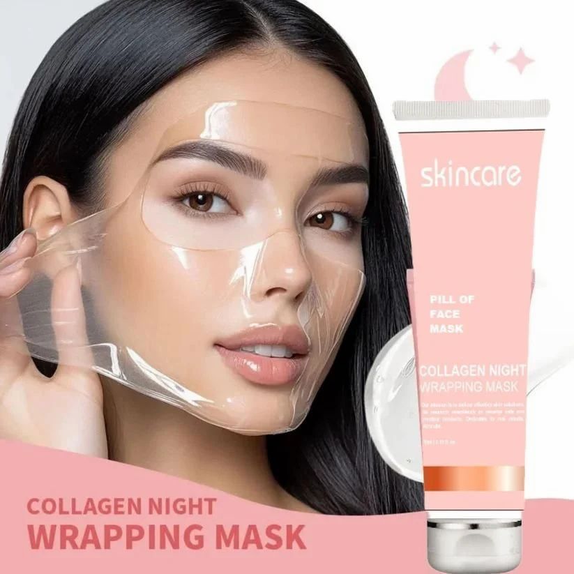 Korean Collagen Night Wrapping Peel Off Mask (Pack of 1) by 1361