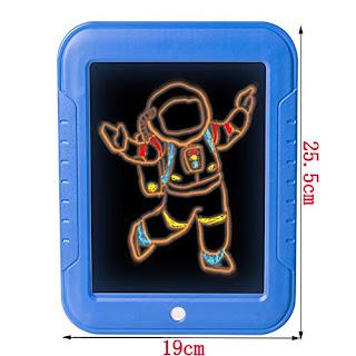 Kids Light-Up Writing Tablet by 19378