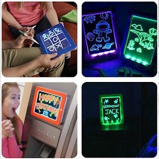 Kids Light-Up Writing Tablet by 19378