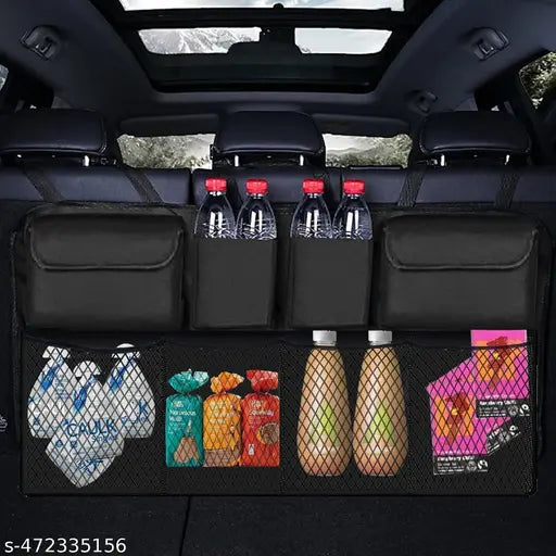 Car Trunk Organizer, Backseat Hanging Organizer With 8 Large Storage Bag Super Capacity, Waterproof Trunk Storage Bag by 18279