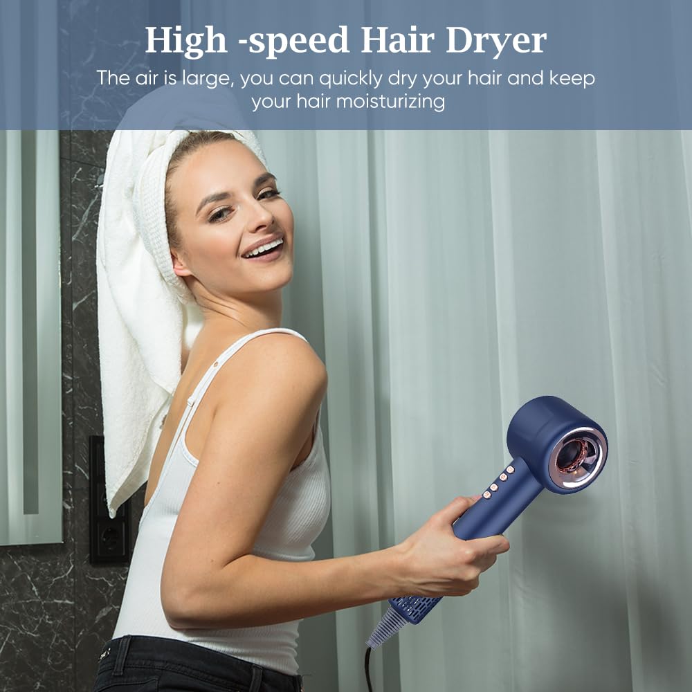 Hair Dryer - 110000 RPM 2000W High-Speed by 4485