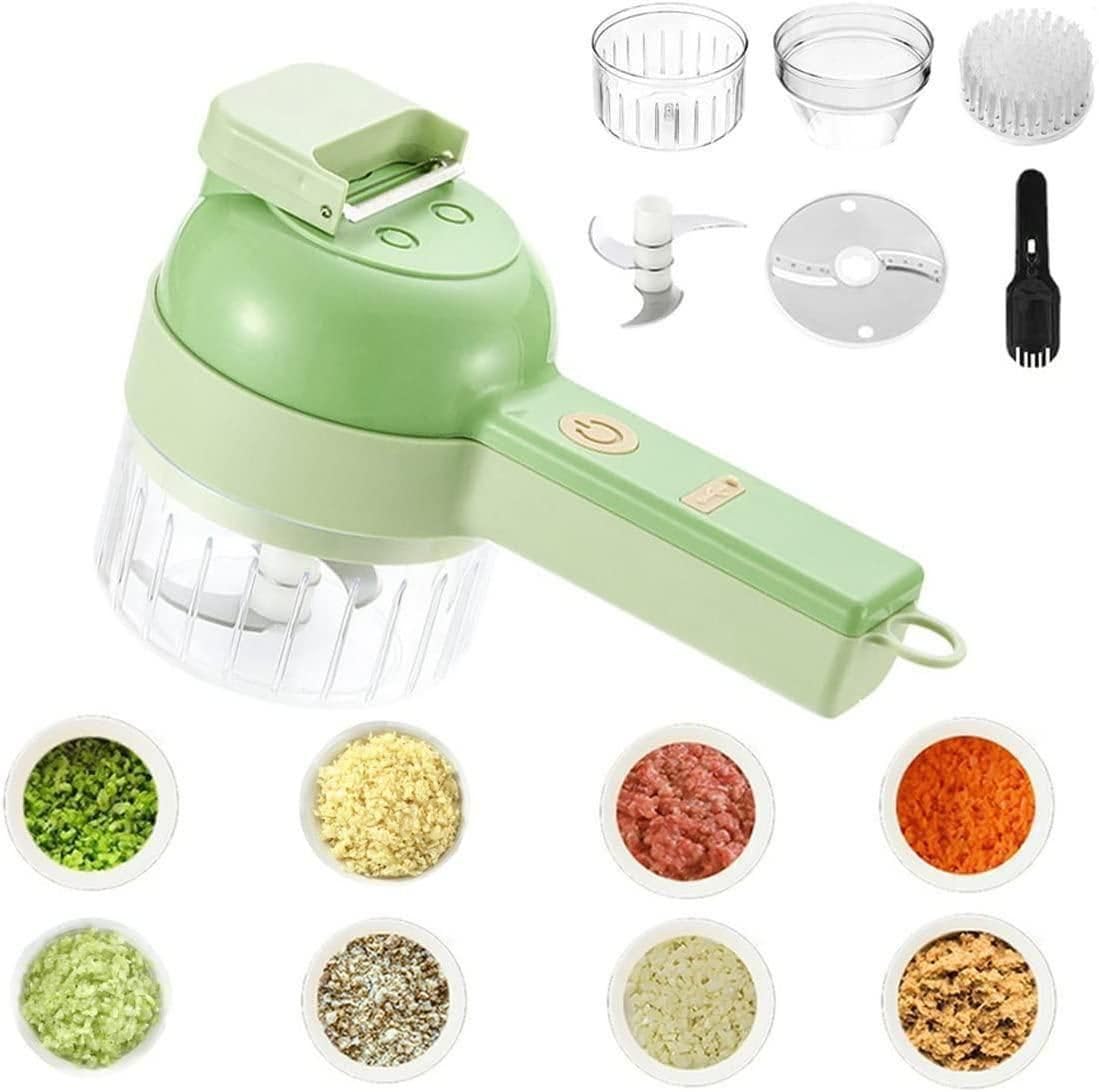 Portable Electric Vegetable Cutter Set by Dropdash