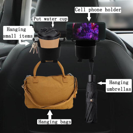 Multifunctional Hanging Storage Cup & Mobile Holder (Pack of 2) by DrithiShop