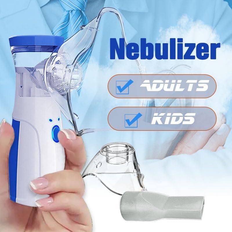 Portable Ultrasonic Rechargeable Mesh Nebulizer Machine by DrithiShop