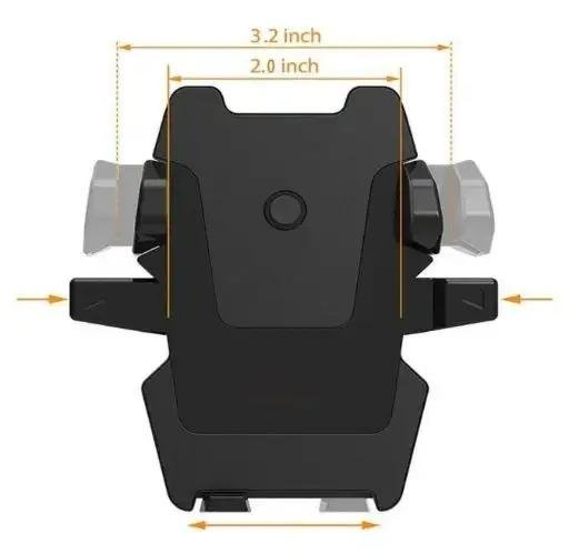 Revolex Zoom Star Pros Car Mobile Holder For Dashboard Black by DrithiShop