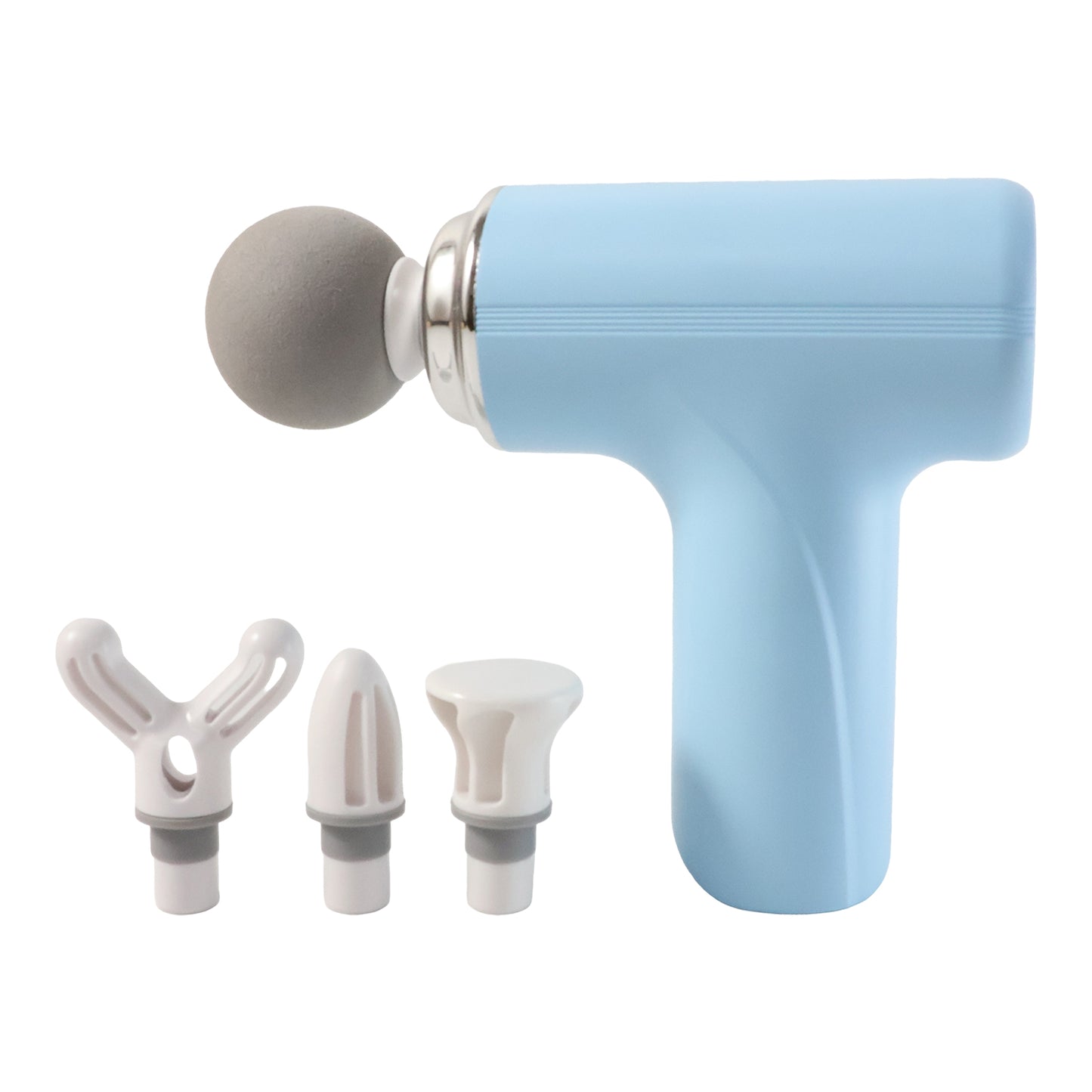 Electric Vibrating Massage Gun With Multiple Interchangeable Heads by Wukusy