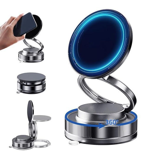 360° Magnetic Vacuum Suction Mobile Holder