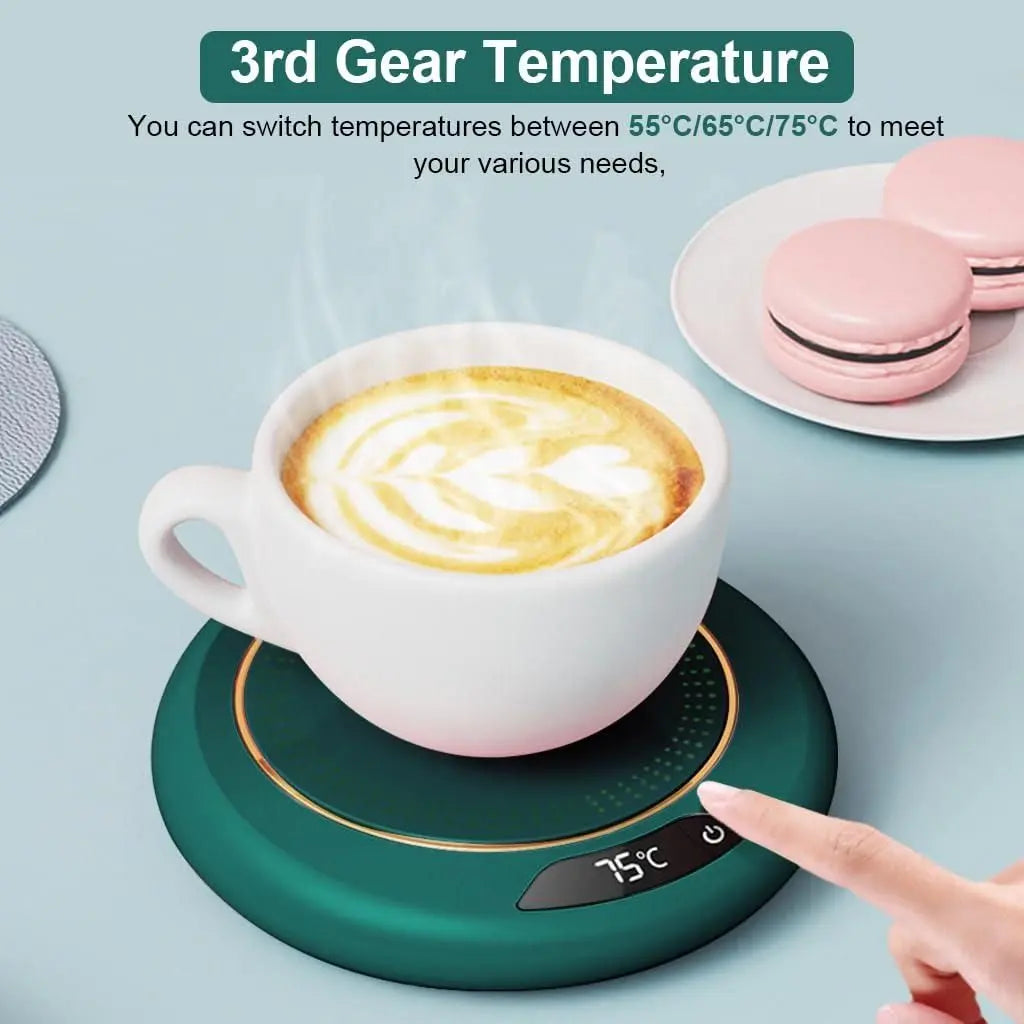 Electric Coffee Mug Warmer with USB by DrithiShop