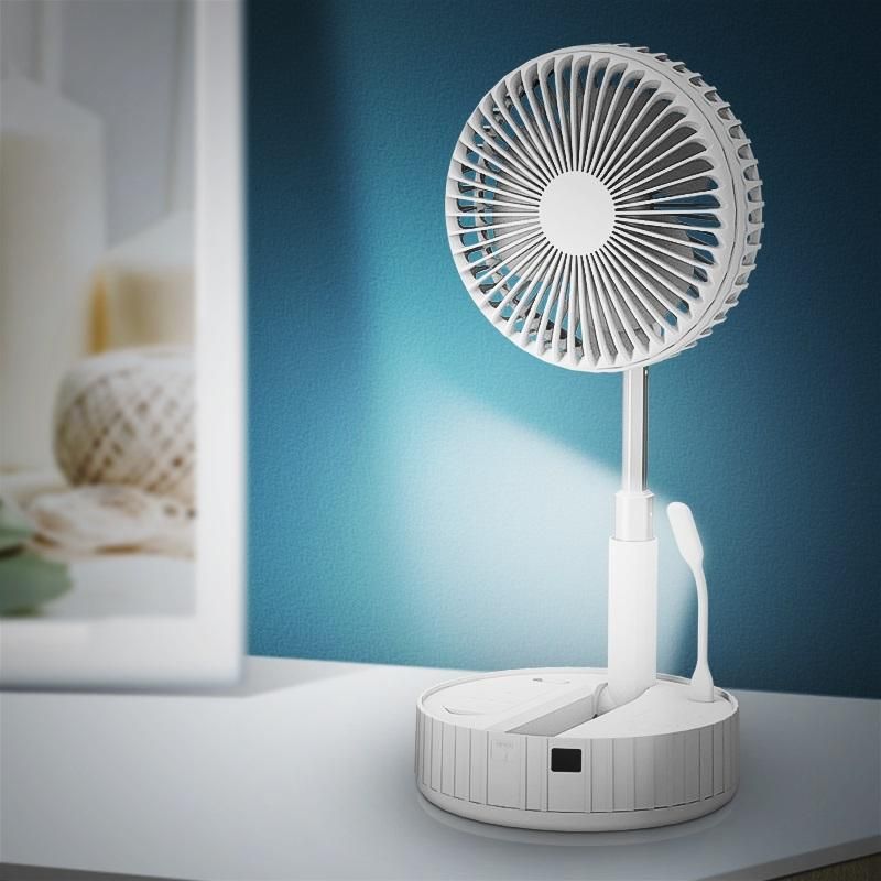 Powerful Rechargeable High Speed Table Desk Fan by DrithiShop