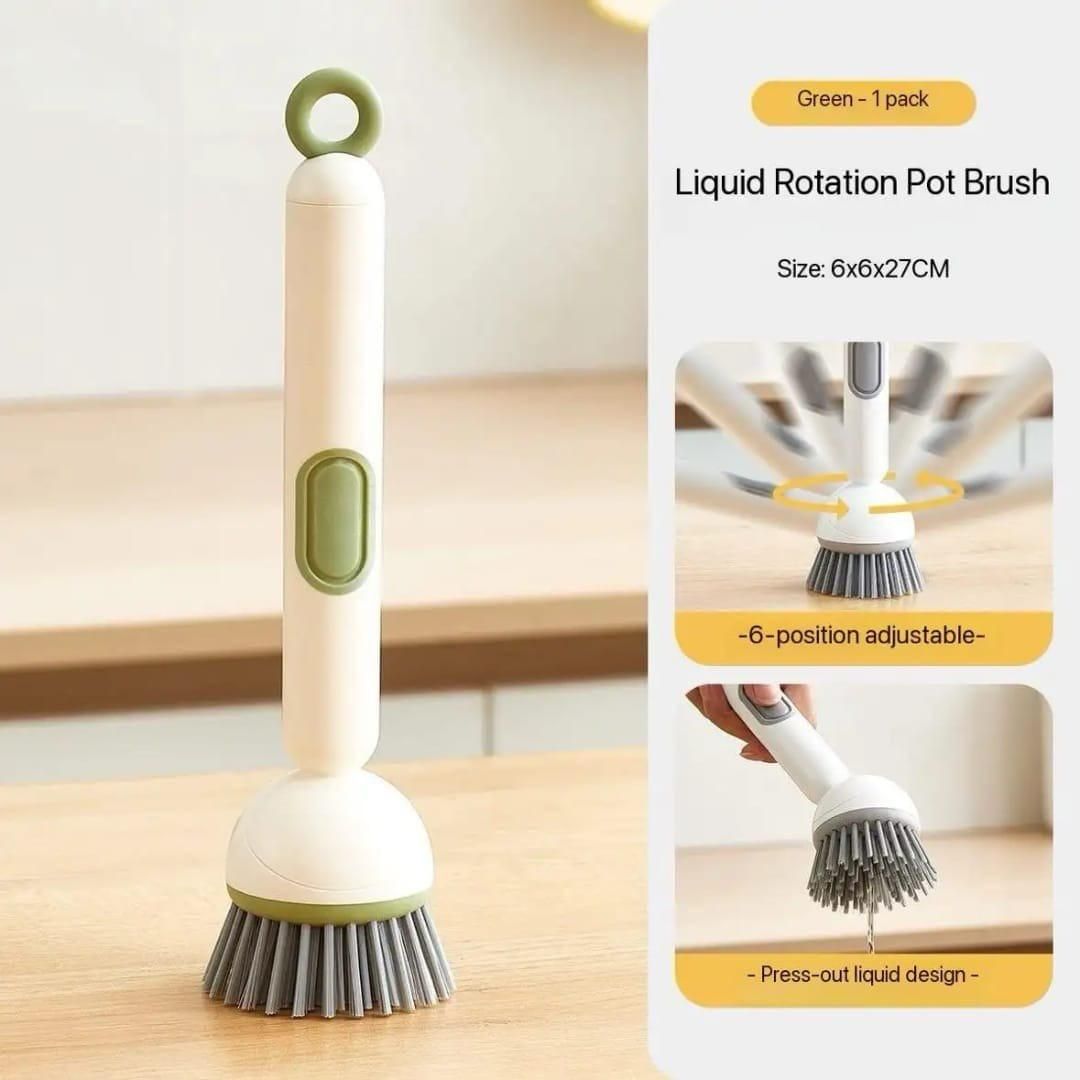 360 Scrubber Wand with Liquid Dispenser by DrithiShop