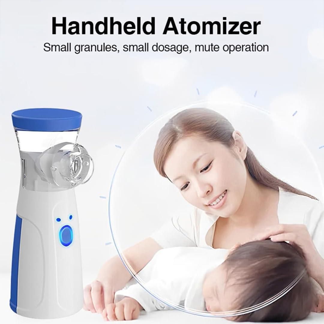 Portable Ultrasonic Rechargeable Mesh Nebulizer Machine by DrithiShop