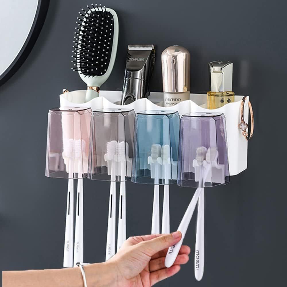 Wall Mounted Toothbrush Holder by DrithiShop