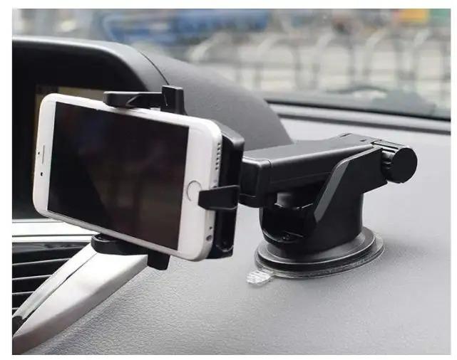 Revolex Zoom Star Pros Car Mobile Holder For Dashboard Black by DrithiShop