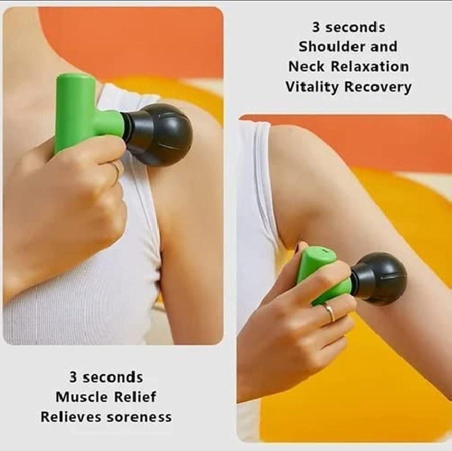 Mini Facial Gun Deep Muscle Massager by DrithiShop