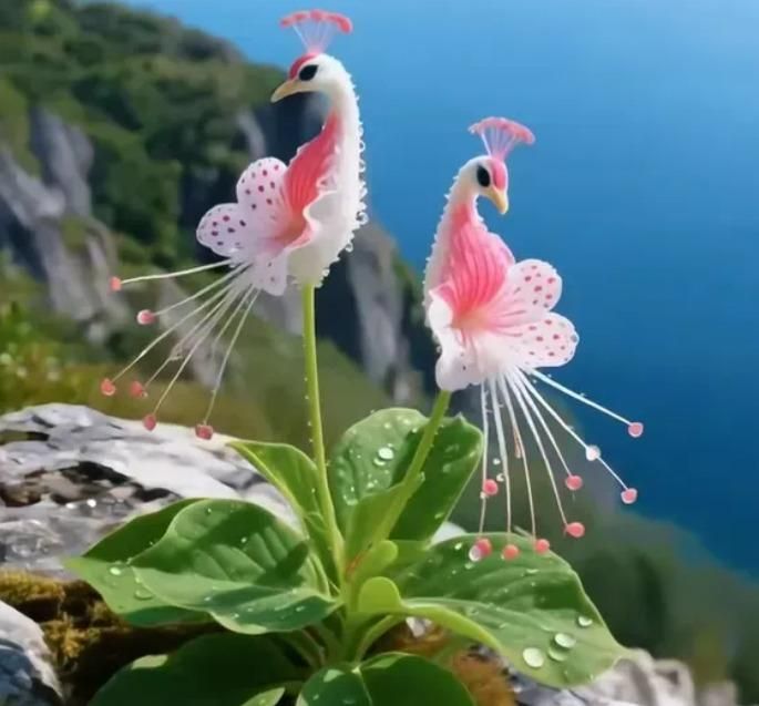 Vibrant Peacock Flower Seeds Pack of 1 by DrithiShop