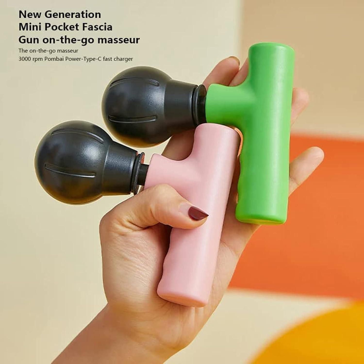 Mini Facial Gun Deep Muscle Massager by DrithiShop