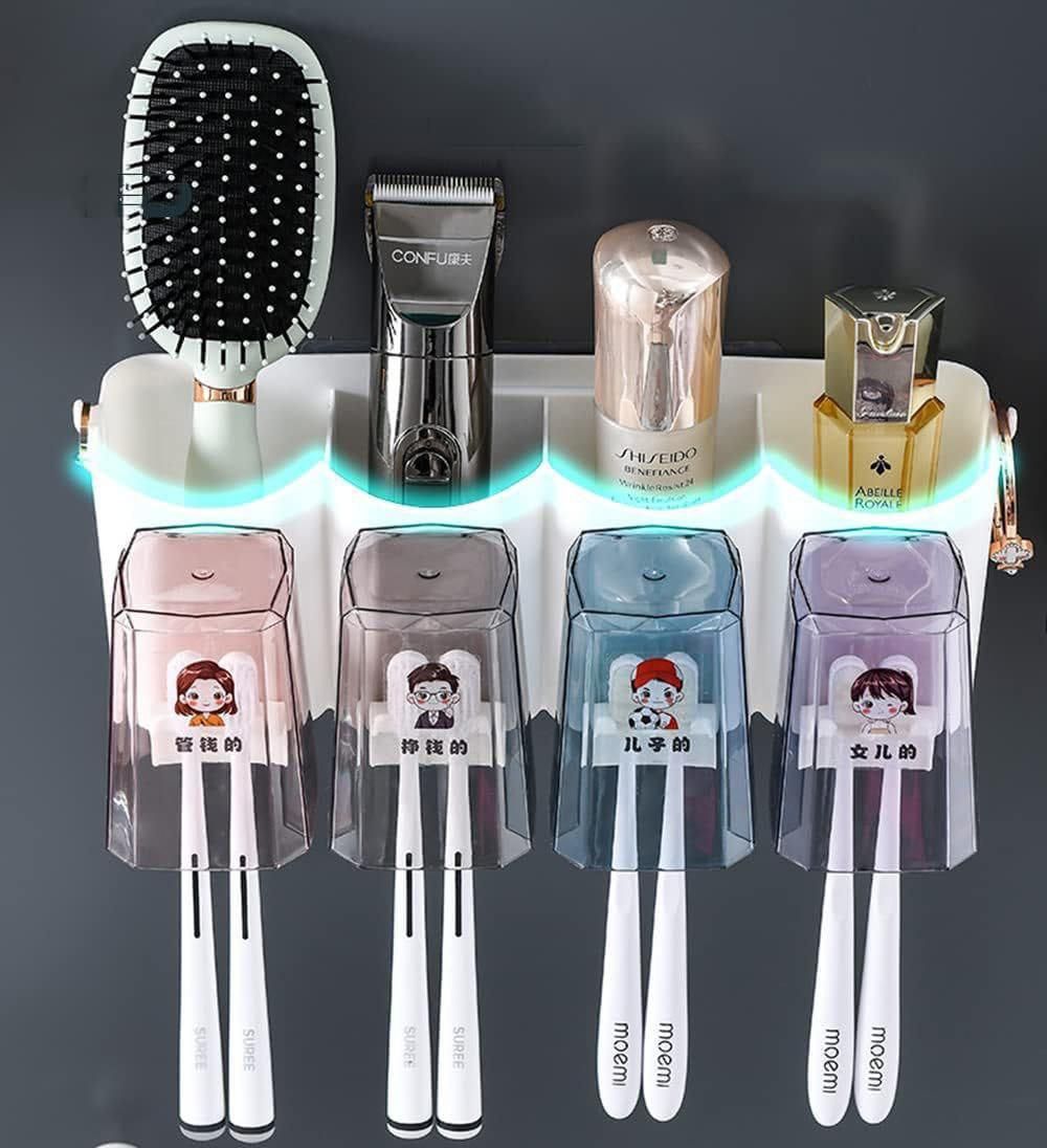 Wall Mounted Toothbrush Holder by DrithiShop