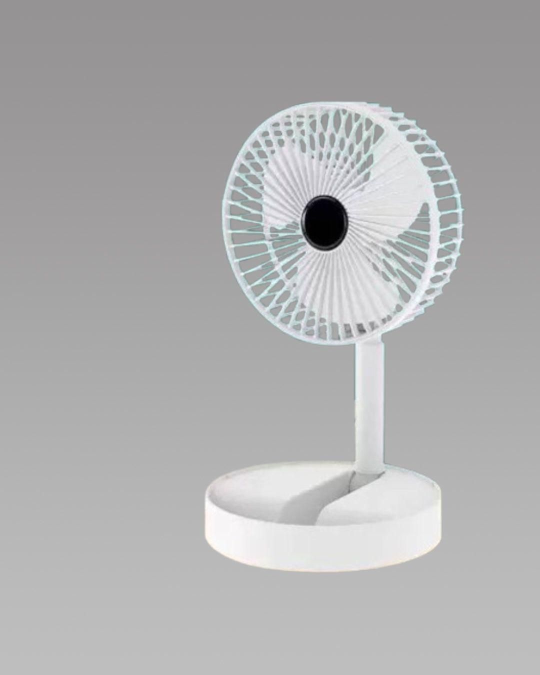 Powerful Rechargeable High Speed Table Desk Fan by DrithiShop