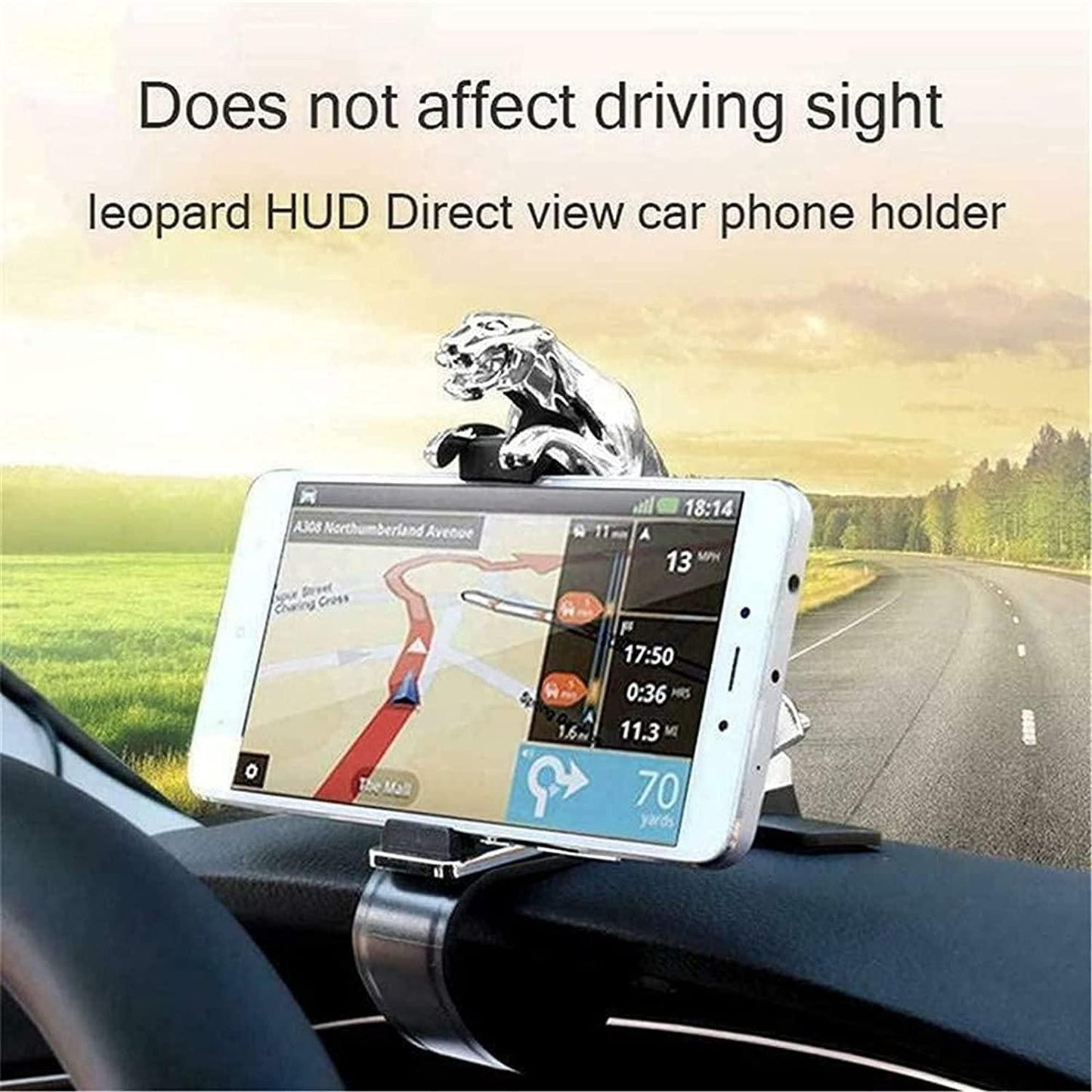 Jaguar Dashboard Phone Holder for Car by DrithiShop