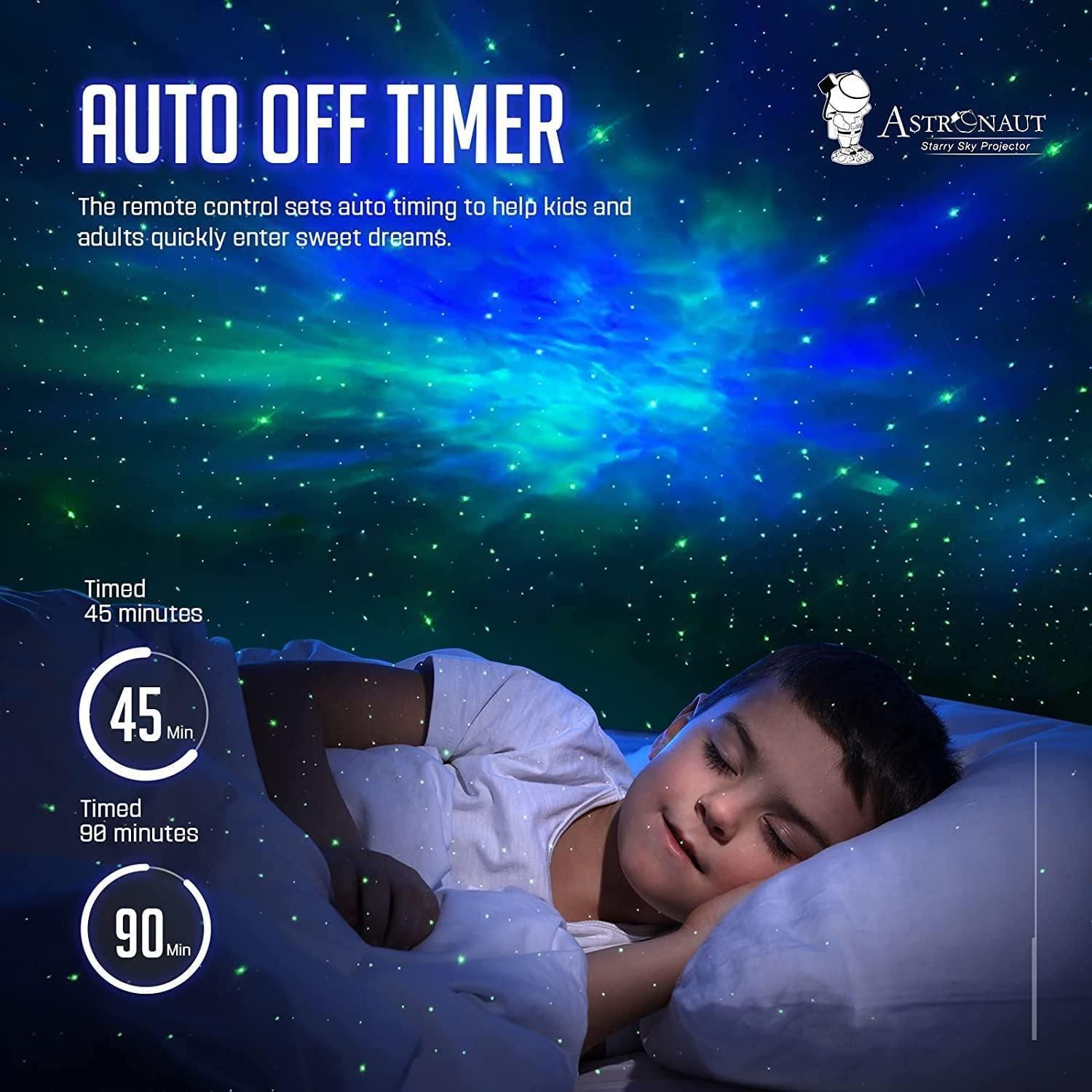 Astronaut Galaxy Projector - 360 Magnetic Head Rotation, Remote Control by DrithiShop