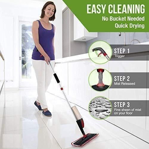 Microfiber Floor Spray Mop by DrithiShop