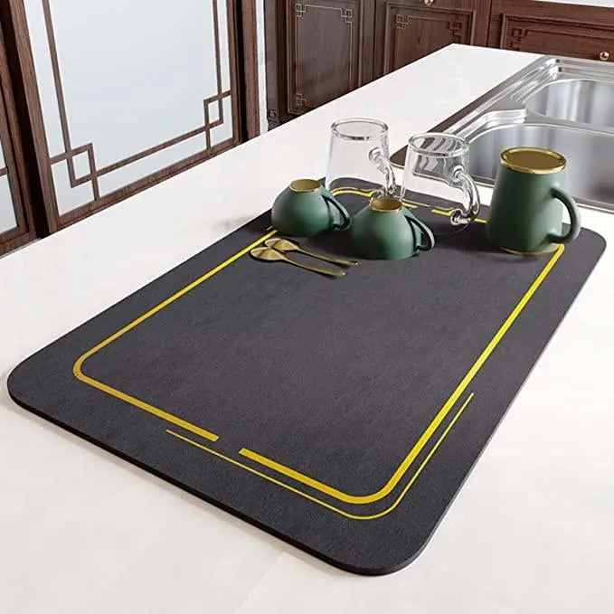 Quick-Drying Mat - Pack of 2 ((Assorted)) by DrithiShop