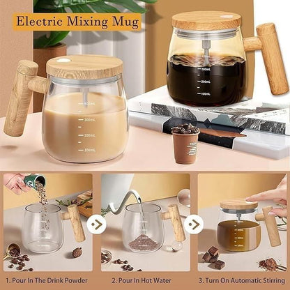 Self Stirring Electric Mixing Cup - Coffee Mug by mug94d-ga