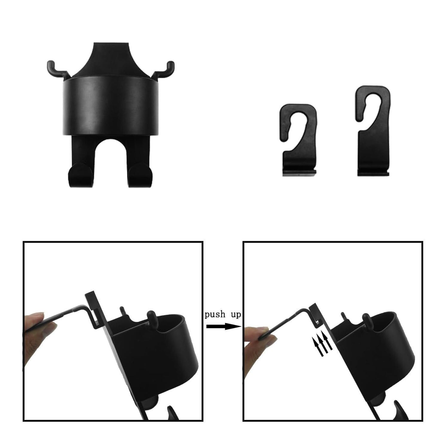 Multifunctional Hanging Storage Cup & Mobile Holder (Pack of 2) by DrithiShop