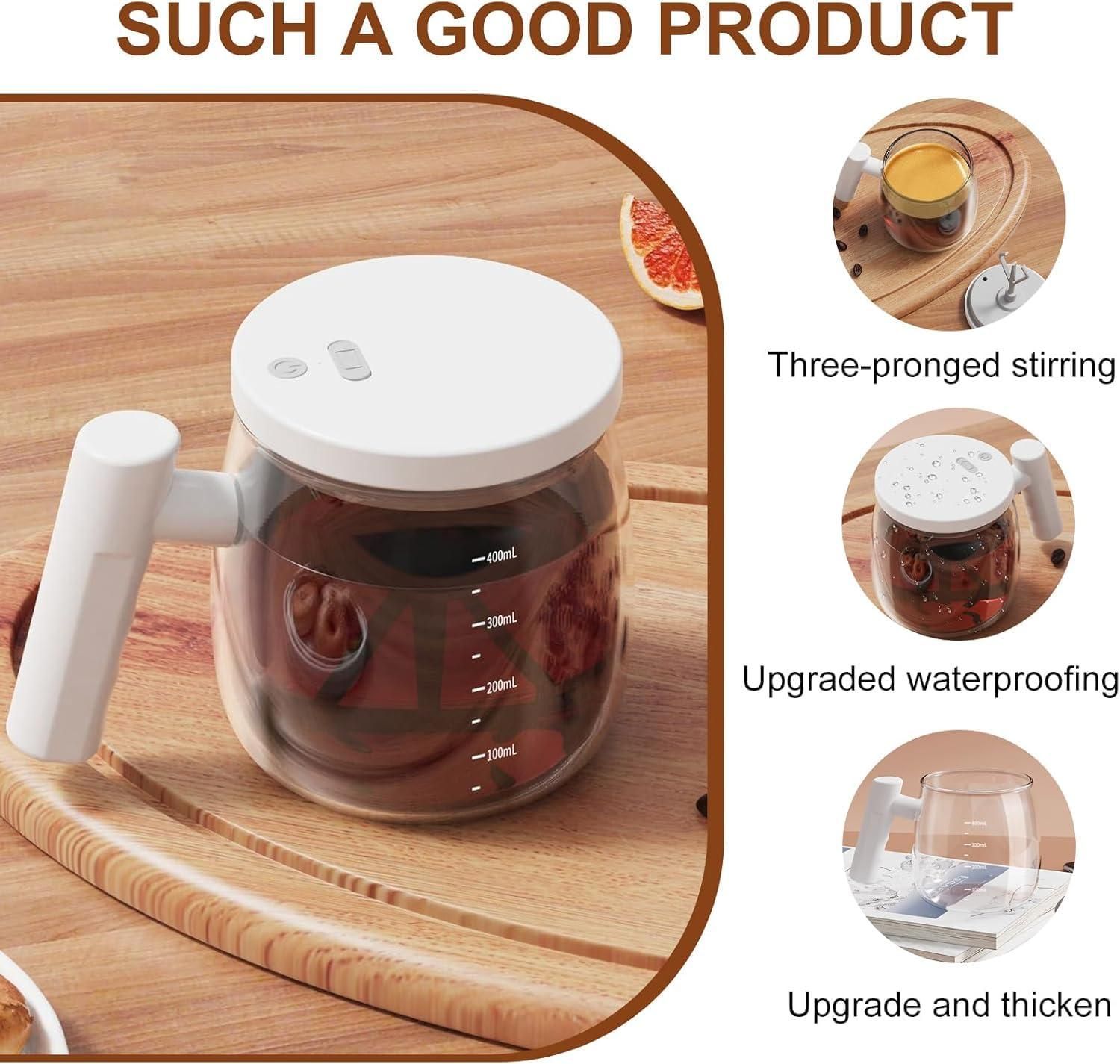 Self Stirring Electric Mixing Cup - Coffee Mug by mug94d-ga