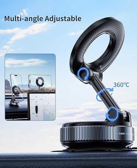 Magnetic Vacuum Suction Mobile Holder