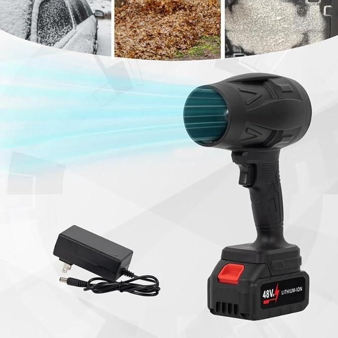 High power Cordless Leaf Blower Fan With Rechargeable Battery (1 Pc) by DrithiShop