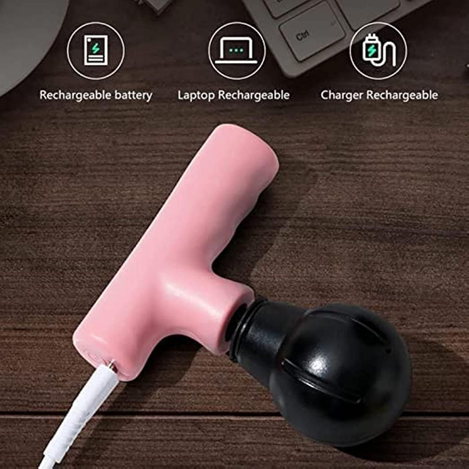 Mini Facial Gun Deep Muscle Massager by DrithiShop