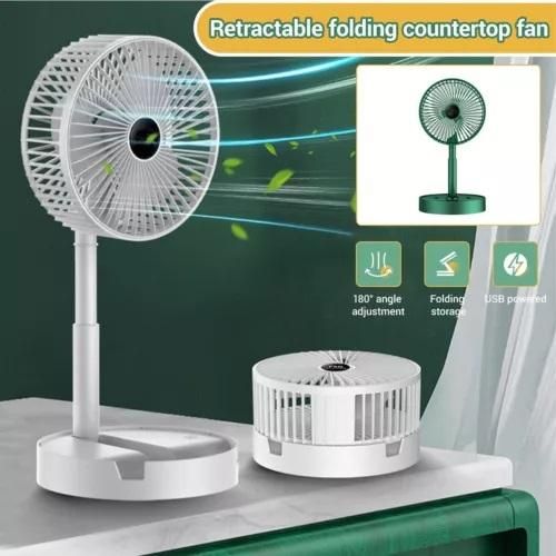 Powerful Rechargeable High Speed Table Desk Fan by DrithiShop