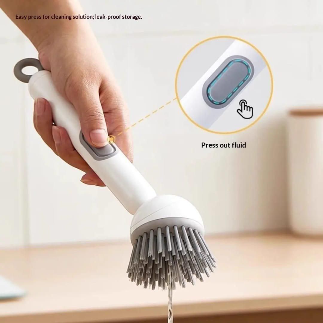 360 Scrubber Wand with Liquid Dispenser by DrithiShop