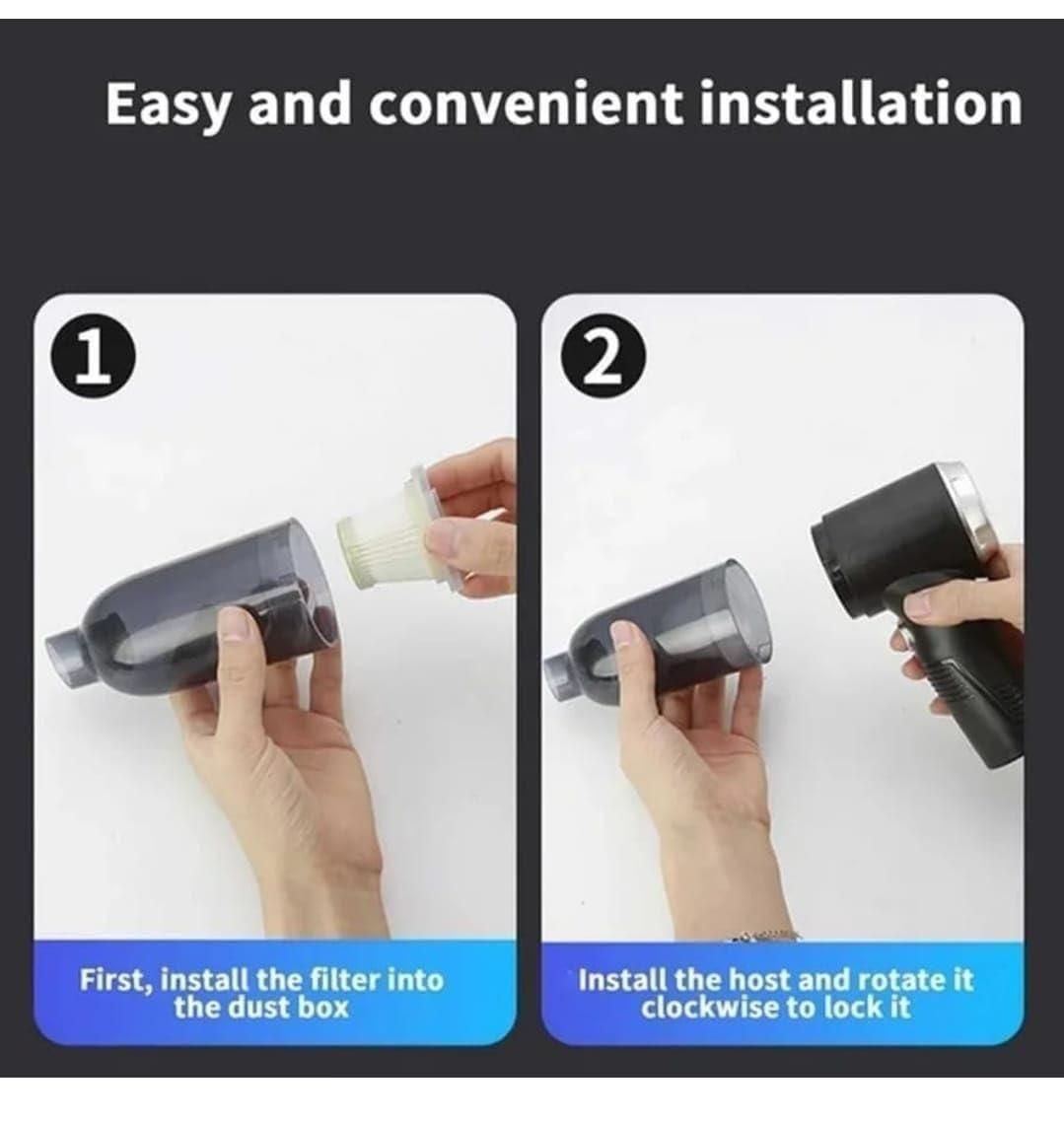 Vacuum Suction Cleaner- Portable Air Duster Wireless by DrithiShop