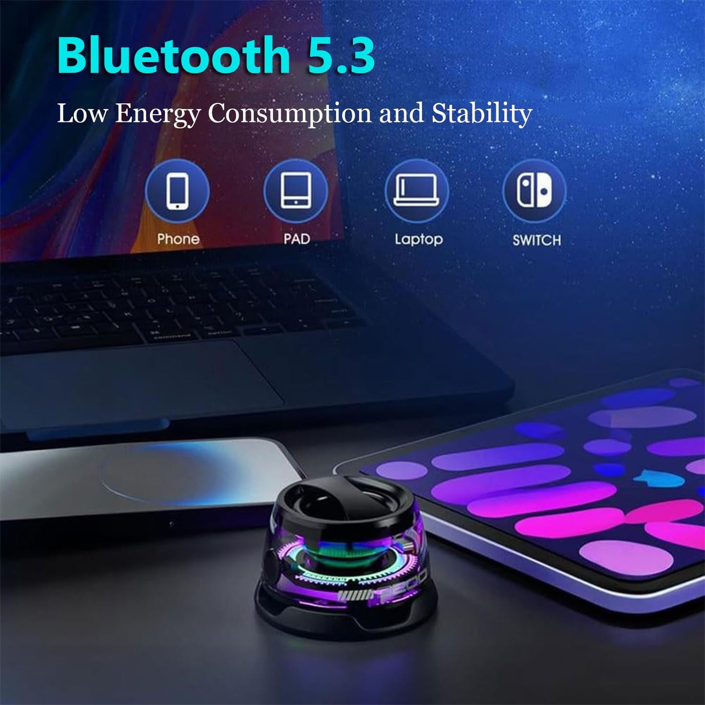 Magnetic Bluetooth Speaker,Multifunctional Portable G200 Speaker by Dropdash