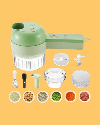 Portable Electric Vegetable Cutter Set by Dropdash
