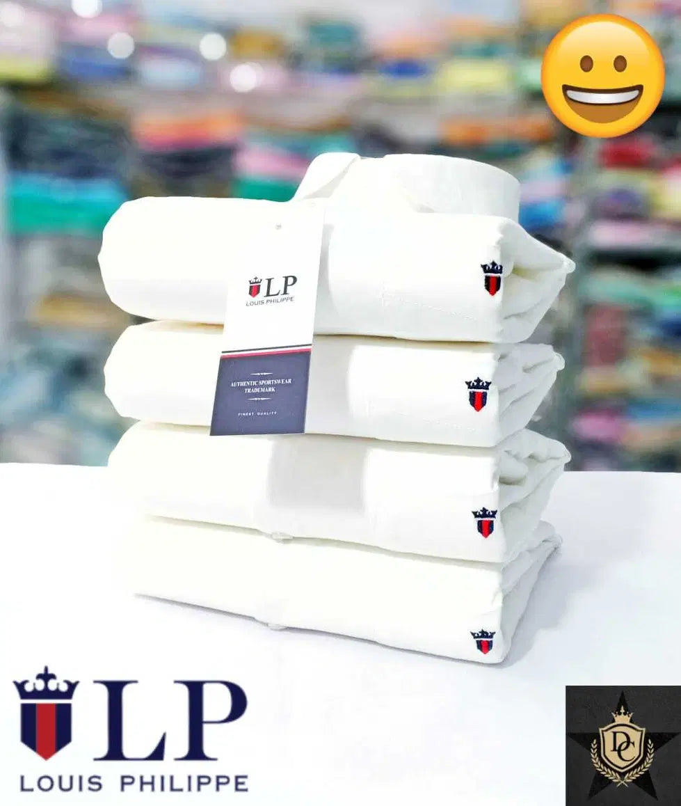 Men White Shirts (Pack of 1, XL) by 34752