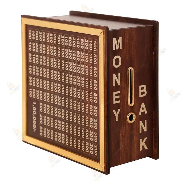Wooden Piggy Bank by 16079