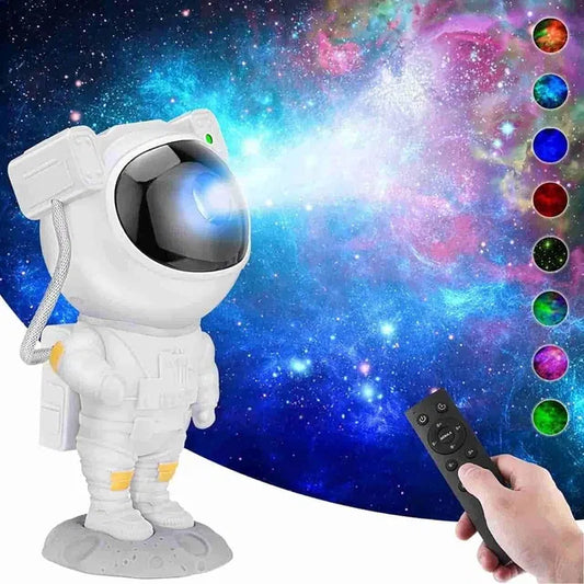 Astronaut Galaxy Projector - 360 Magnetic Head Rotation, Remote Control by 22927