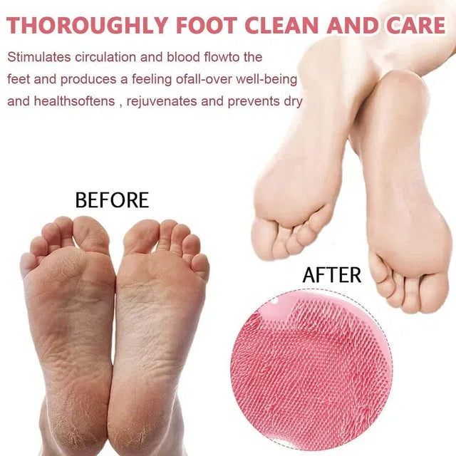 Silicone Multiuse Scrubber For Bath, Foot by 22123