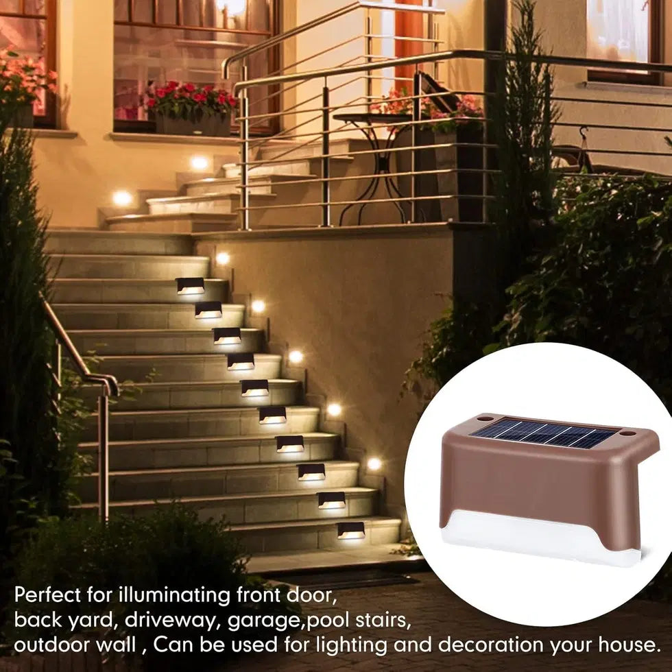 Solar Deck Lights Outdoor by 1238