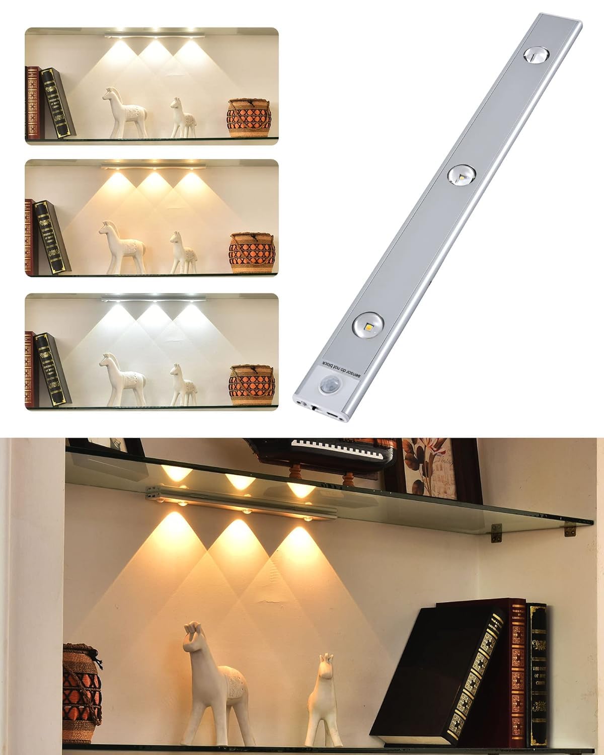 Motion Sensor Cabinet Light by Dropdash