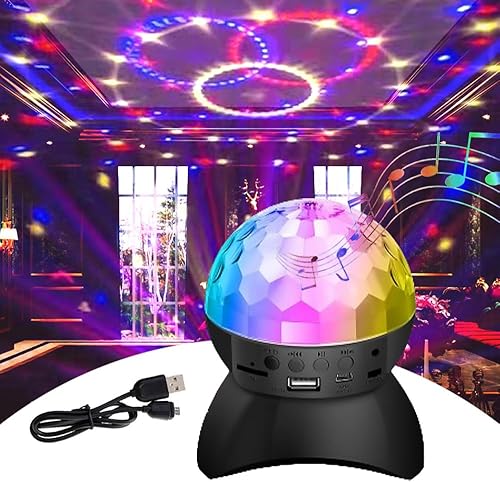 Disco Light with Remote Control (Disco Ball Lights) by Dropdash
