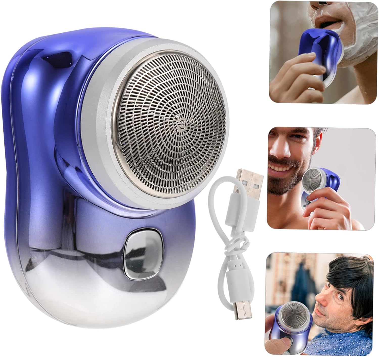 Electric Mini Razor Rechargeable Shaver for Men by Dropdash